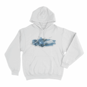 Choke Enough Unisex Hoodie White