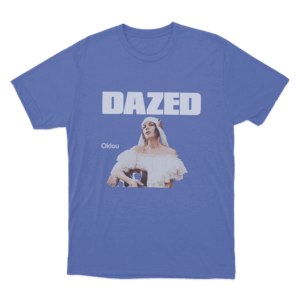 Oklou Dazed Cover Unisex T Shirt Blue