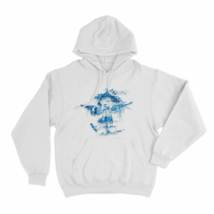 Scarecrow Unisex Hoodie White